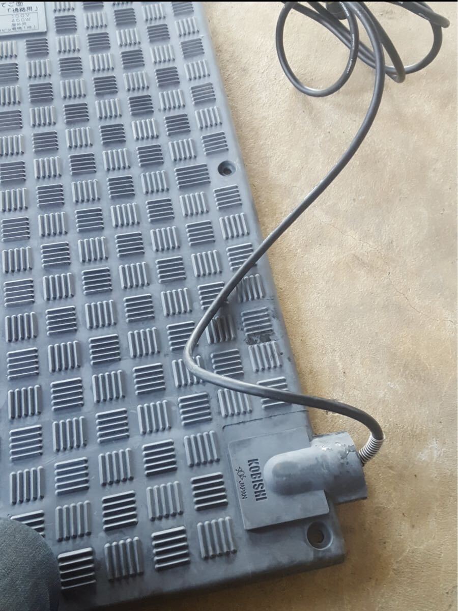 雪国必見！3メートル融雪マット！玄関先、お店の店先、車庫前など、あって良かった便利グッズ！全国送料無料！_画像4