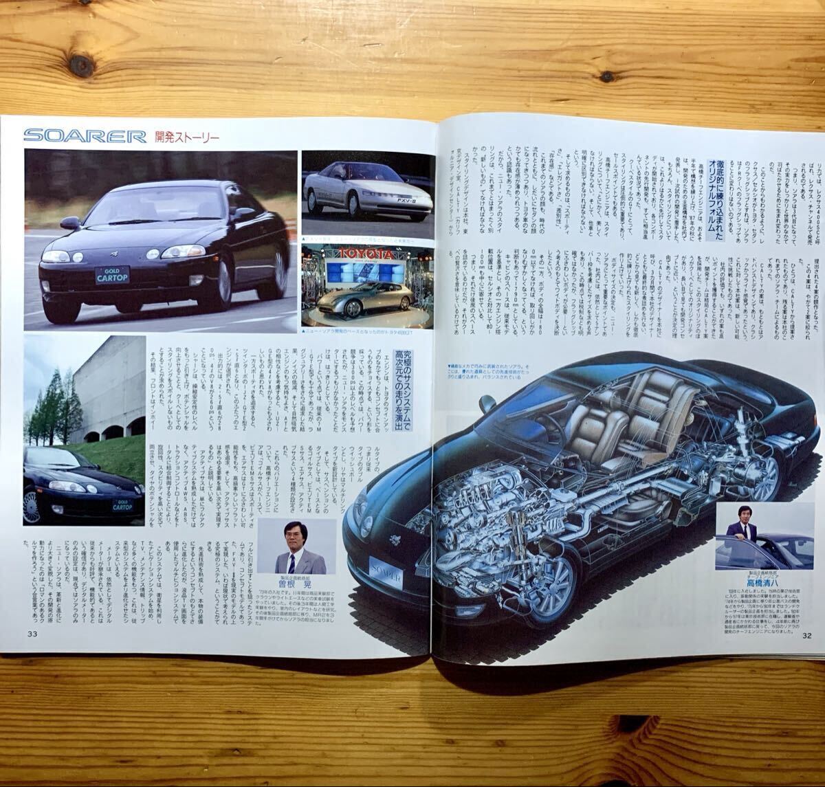 雑誌 CARトップ ソアラ特集号「 ニューカー速報 No.40 」　6/15号‘91『 縮刷カタログ付 』4000、2500 TWIN TURBO　ロードテスト、GTトーク_画像4