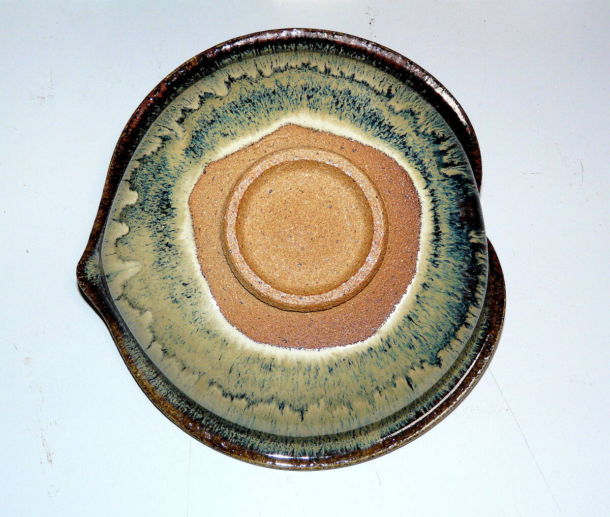  Karatsu . чайная посуда чайная посуда утро . Karatsu [ кондитерские изделия тарелка / пик тарелка ] шнур есть дерево с коробкой 1 шт ( немедленная покупка OK)