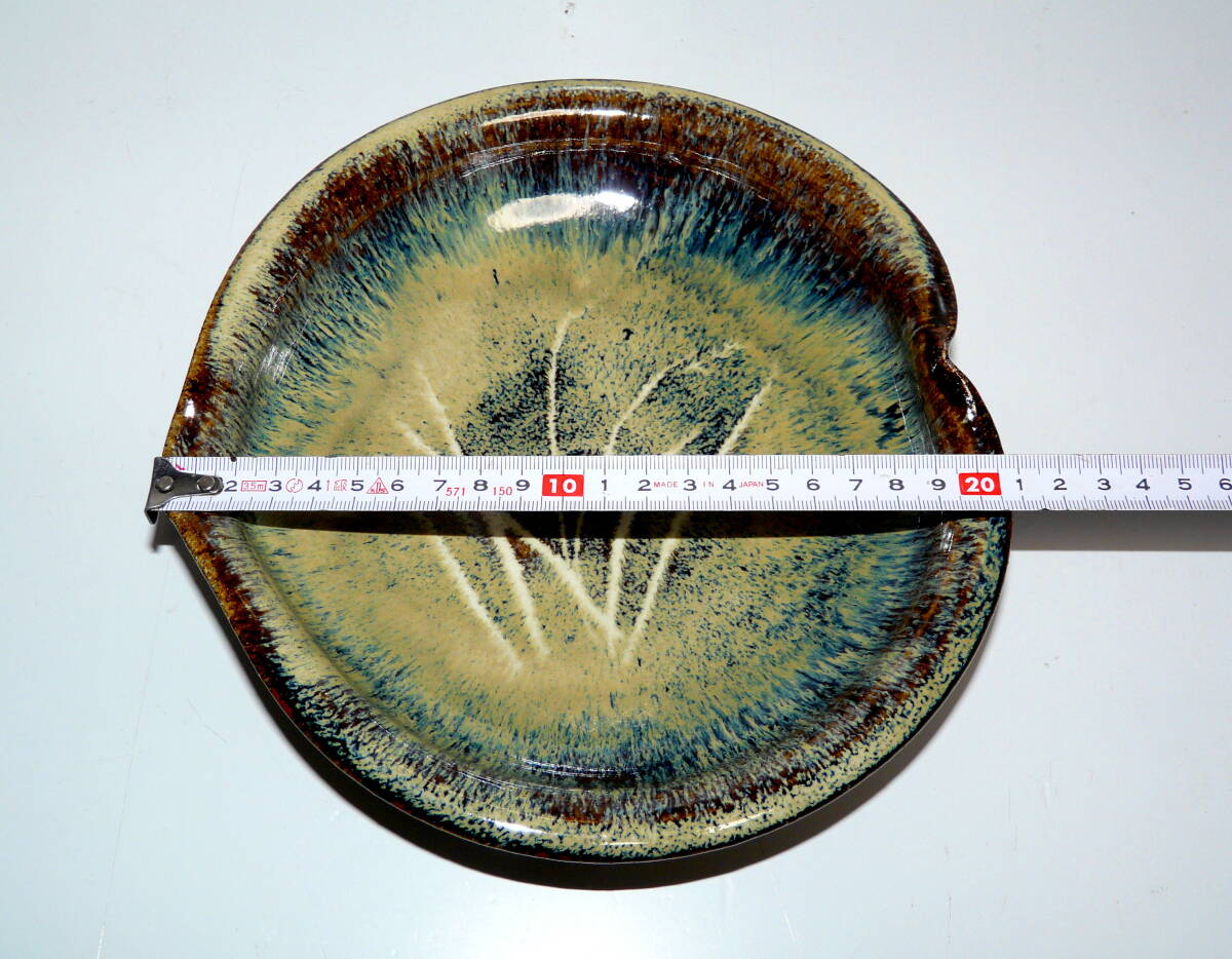  Karatsu . чайная посуда чайная посуда утро . Karatsu [ кондитерские изделия тарелка / пик тарелка ] шнур есть дерево с коробкой 1 шт ( немедленная покупка OK)