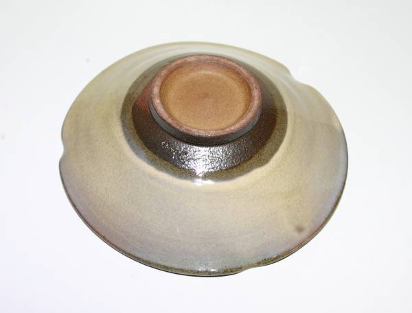 茶器 唐津焼 中里十四代作『 菓子皿/盛皿 』 木箱付き 1個(gè) (即買いOK）