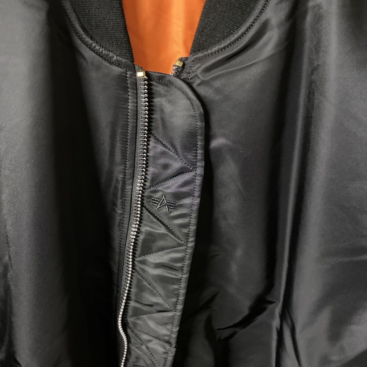 【新品】JOURNAL STANDARD relume 別注 ALPHA INDUSTRIES MA-1 Lサイズ_画像9