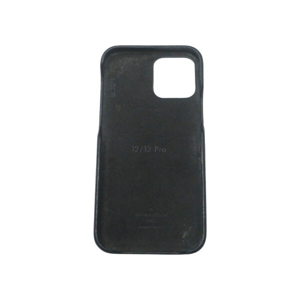 ルイ ヴィトン M80080 iPhone12Pro アイフォンケース モノグラム ブラウン×ブラック 中古品 used AB_画像3