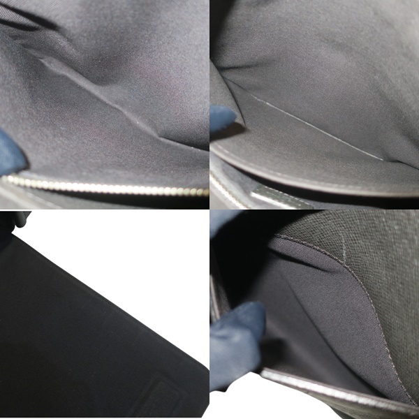 LOUIS VUITTON ルイヴィトン M32852 ロマンPM タイガ レザー ショルダーバッグ 【送料無料】中古品 used AB_画像7