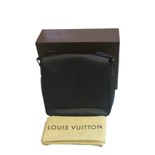 LOUIS VUITTON ルイヴィトン M32852 ロマンPM タイガ レザー ショルダーバッグ 【送料無料】中古品 used AB_画像10