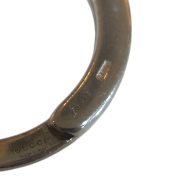 GUCCI Gucci Ag925 серебряный кольцо для ключей [ бесплатная доставка ][ ломбард .... отдел Yokohama . юг магазин ] б/у товар used AB