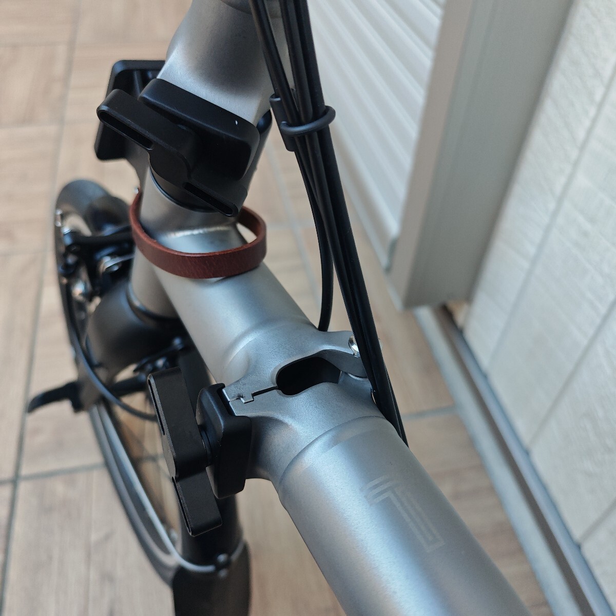 送料込!!美品!! チタンTライン 12速Explorer ブロンプトン BROMPTON _画像4