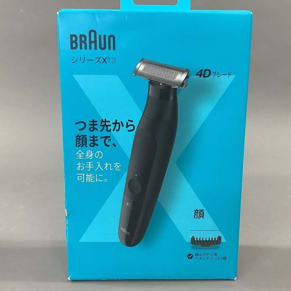 BRAUN ボディ&フェイスグルーマー XT3000 ボデグルーマー ボディシェーバー [A00054]_画像1