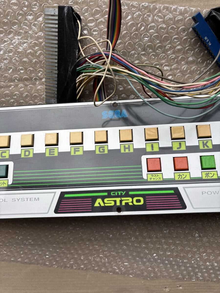  Sega Astro City маджонг пульт управления Junk. 