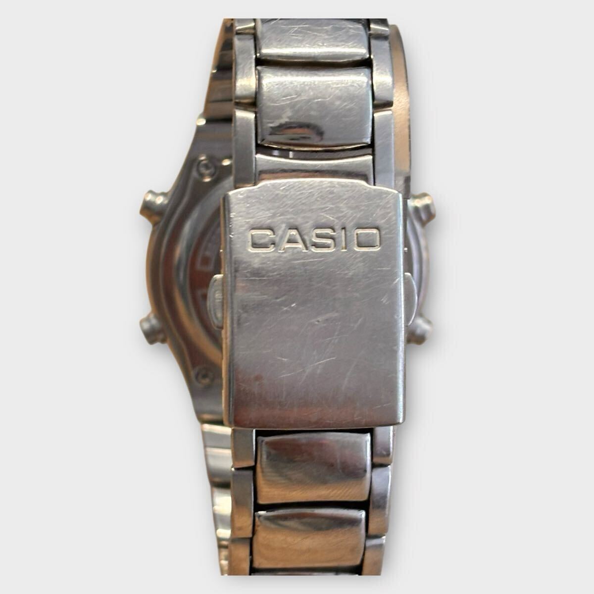 腕時計 CASIO カシオ ARGENT エージェント ARG-108 メンズ クォーツ 電池切れ 1000円スタート_画像5