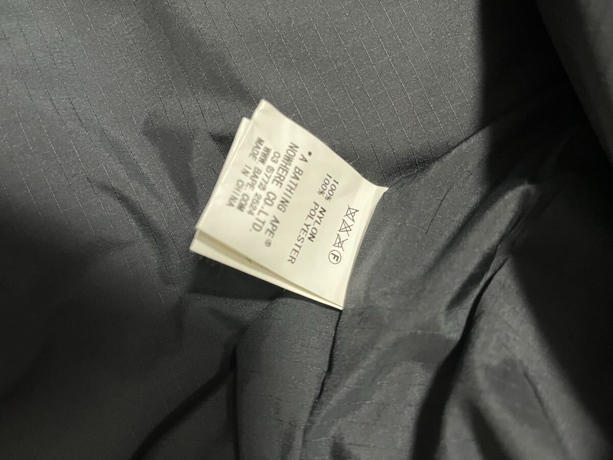 a bathing ape BAPE ジャガードカモ　ダウンジャケット　超レア　美品　デッドストック_画像6