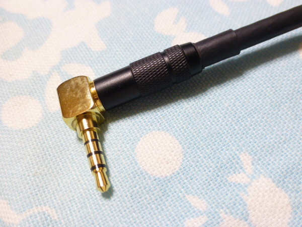 Fiio 3.5mm4極 L字 → RCA (メス) 同軸 デジタル ケーブル オヤイデ BELDEN 1506a Hugo 等に 極性 変更 可 X3 2nd gen X5 2nd gen X7_画像2