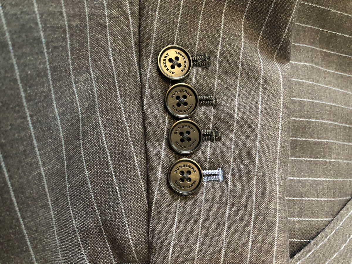 　バーバリー スーツ上下 38L 本切羽　クリーニング済　美品_画像5