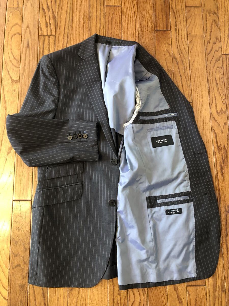 　バーバリー スーツ上下 38L 本切羽　クリーニング済　美品_画像3
