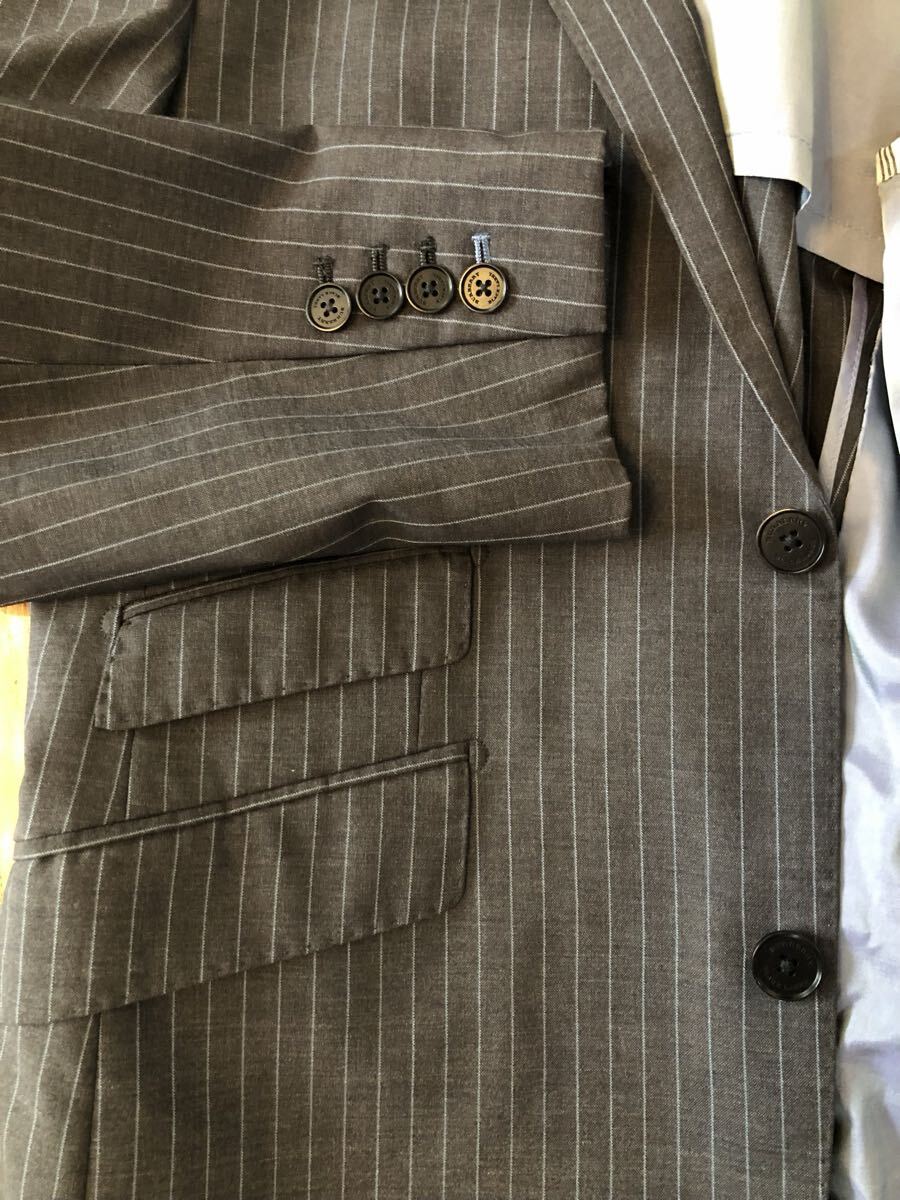 　バーバリー スーツ上下 38L 本切羽　クリーニング済　美品_画像6