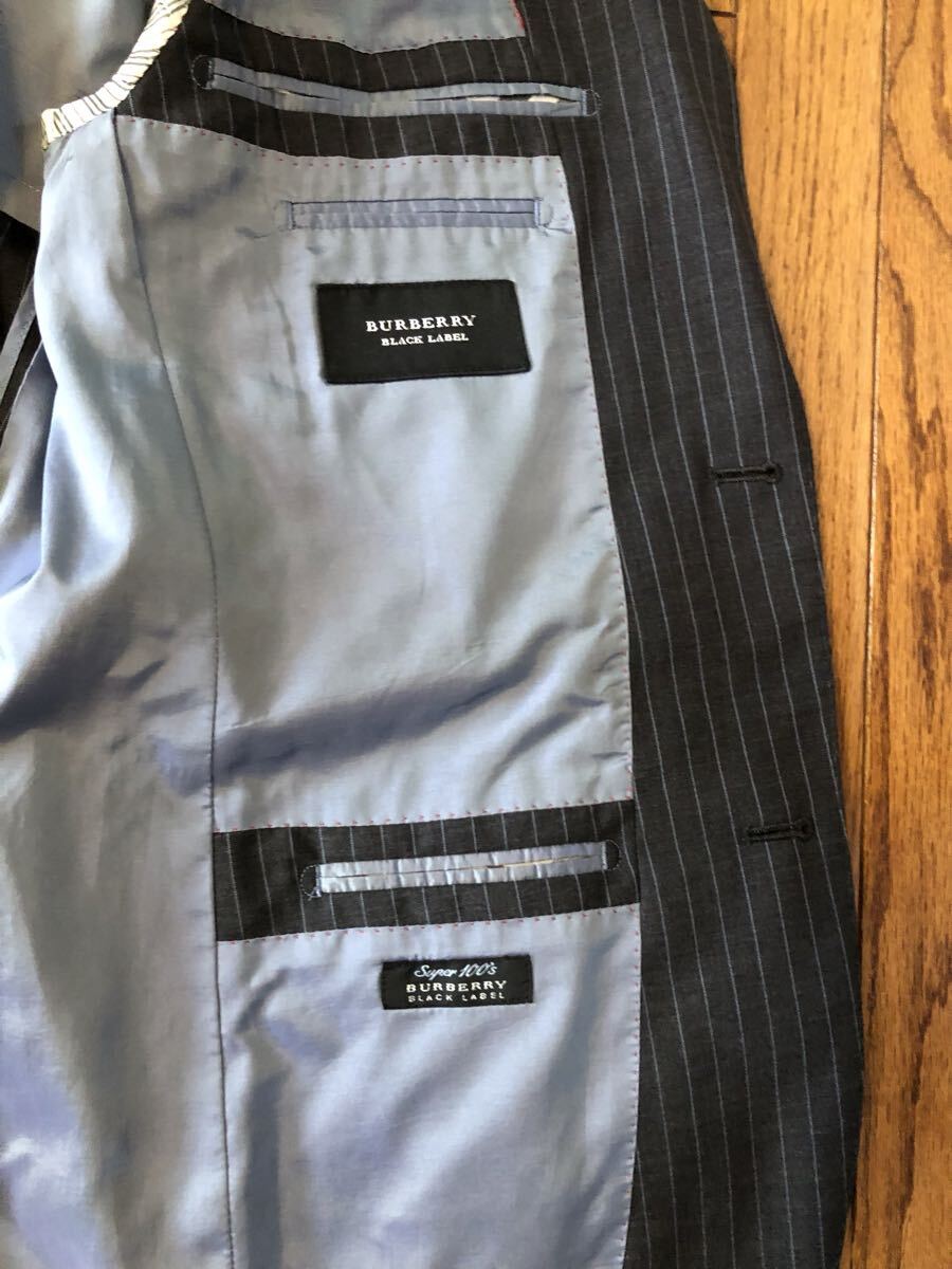 　バーバリー スーツ上下 38L 本切羽　クリーニング済　美品_画像8