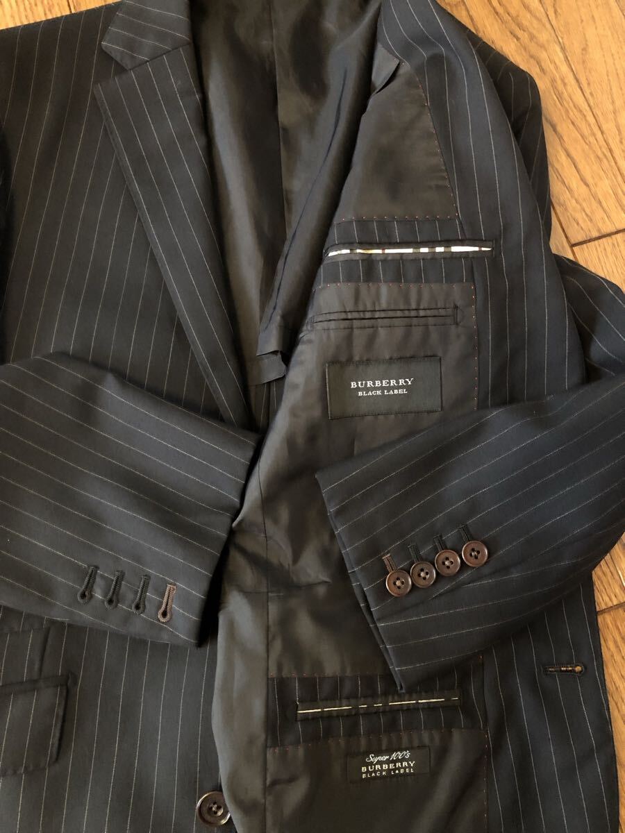 　バーバリー スーツ上下 38R 本切羽　クリーニング済　美品_画像3