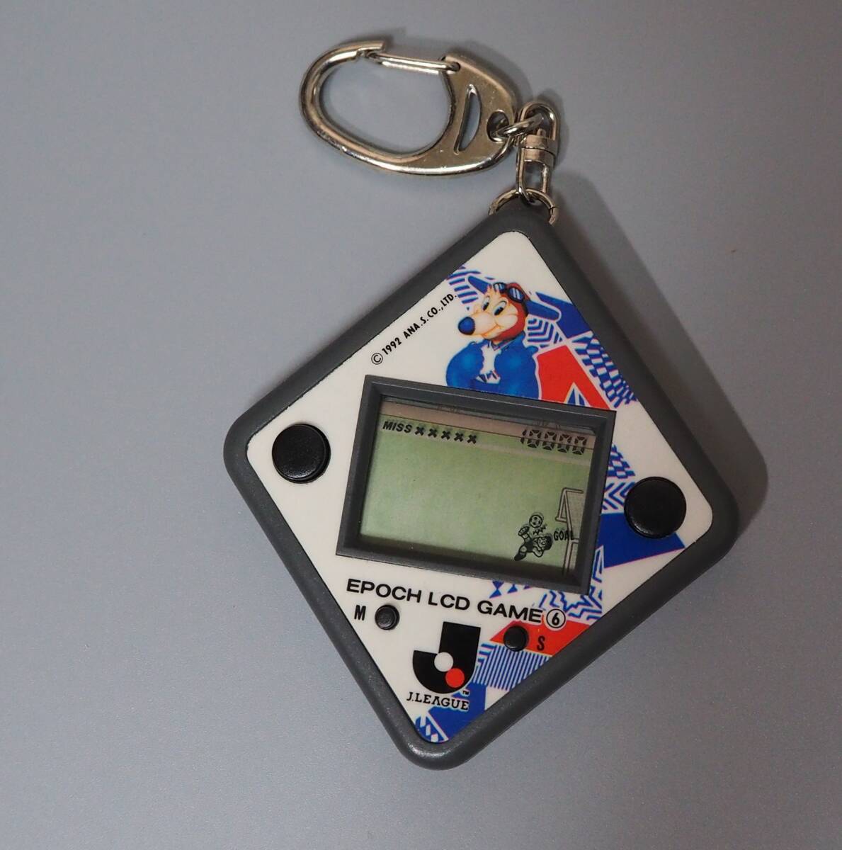 【動作品】EPOCH LCD GAME6 J LEAGUE サッカー　※GAMEWATCH FIREに似たゲームです 平成レトロ_画像1