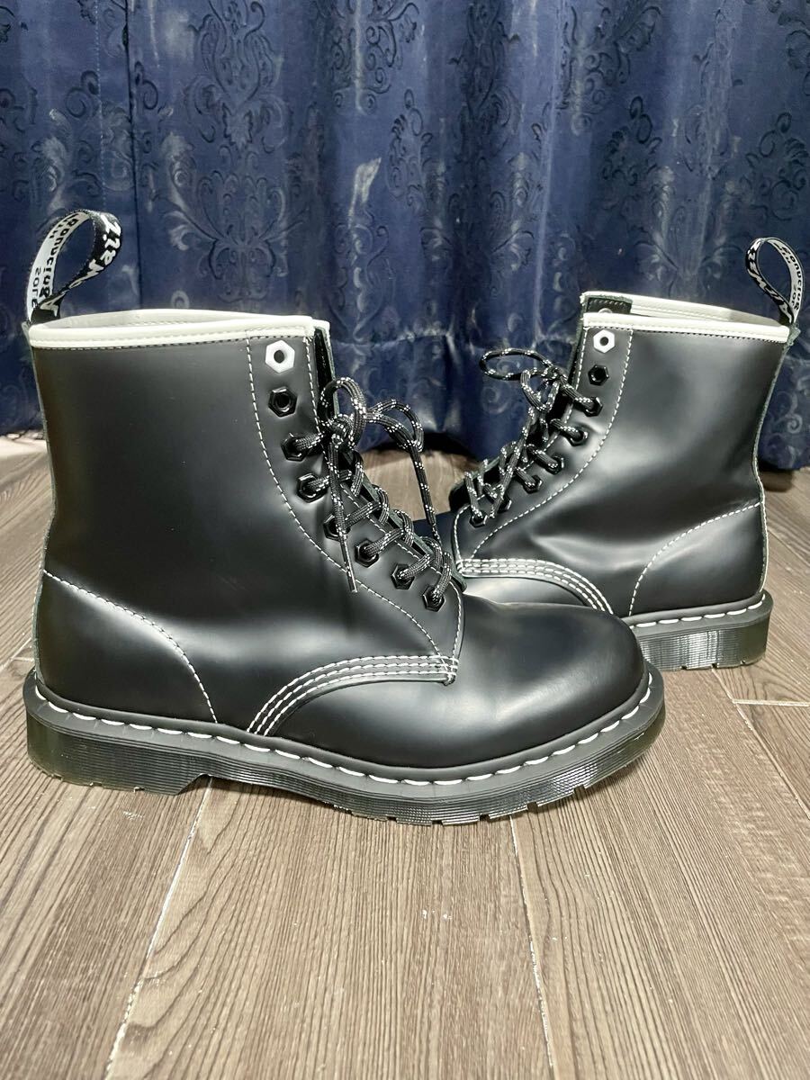 【未使用】Dr Martens ドクターマーチン　1460 8ホールブーツ　UK7 ブラックホワイト_画像3