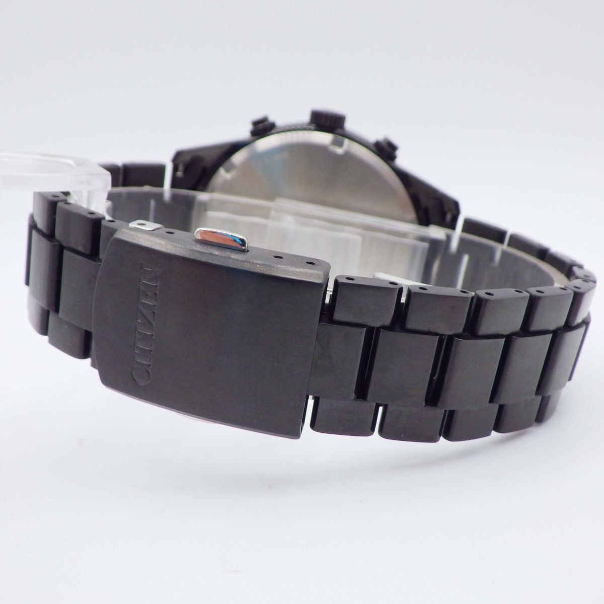 495445【1円スタート】CITIZEN シチズン 稼動品 E821-00C2403 コレクション デイト メンズ 時計 電波ソーラー ケース40mm_画像4