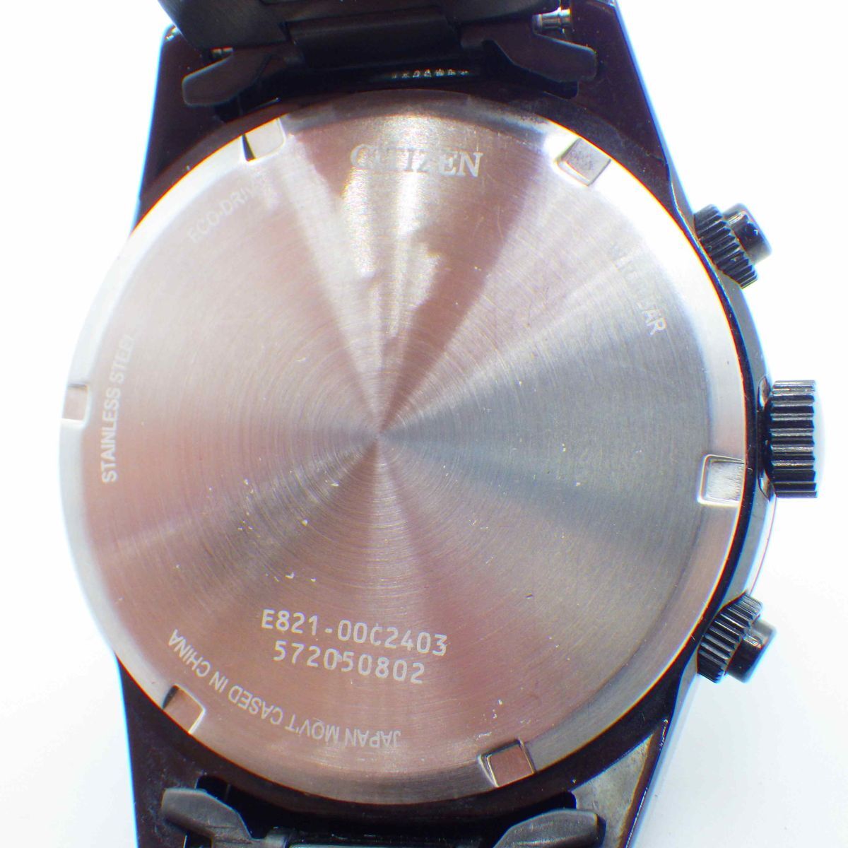 495445【1円スタート】CITIZEN シチズン 稼動品 E821-00C2403 コレクション デイト メンズ 時計 電波ソーラー ケース40mm_画像5