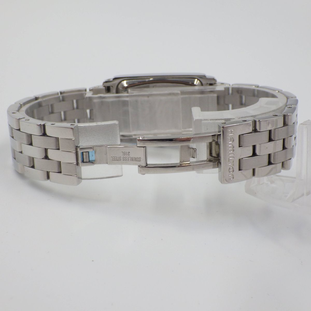 499710【1円スタート】HAMILTON ハミルトン 稼動品 980.153 H112110 アードモア スモセコ レディース 時計 クォーツ ケース19mm