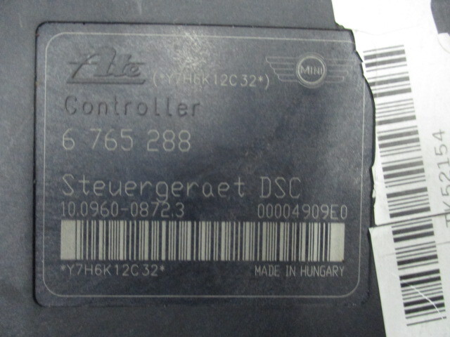 ●BMW MINI ミニ コンバーチブル R52 R53 RH16 RE16 クーパーS 純正 ABS ユニット●_画像4