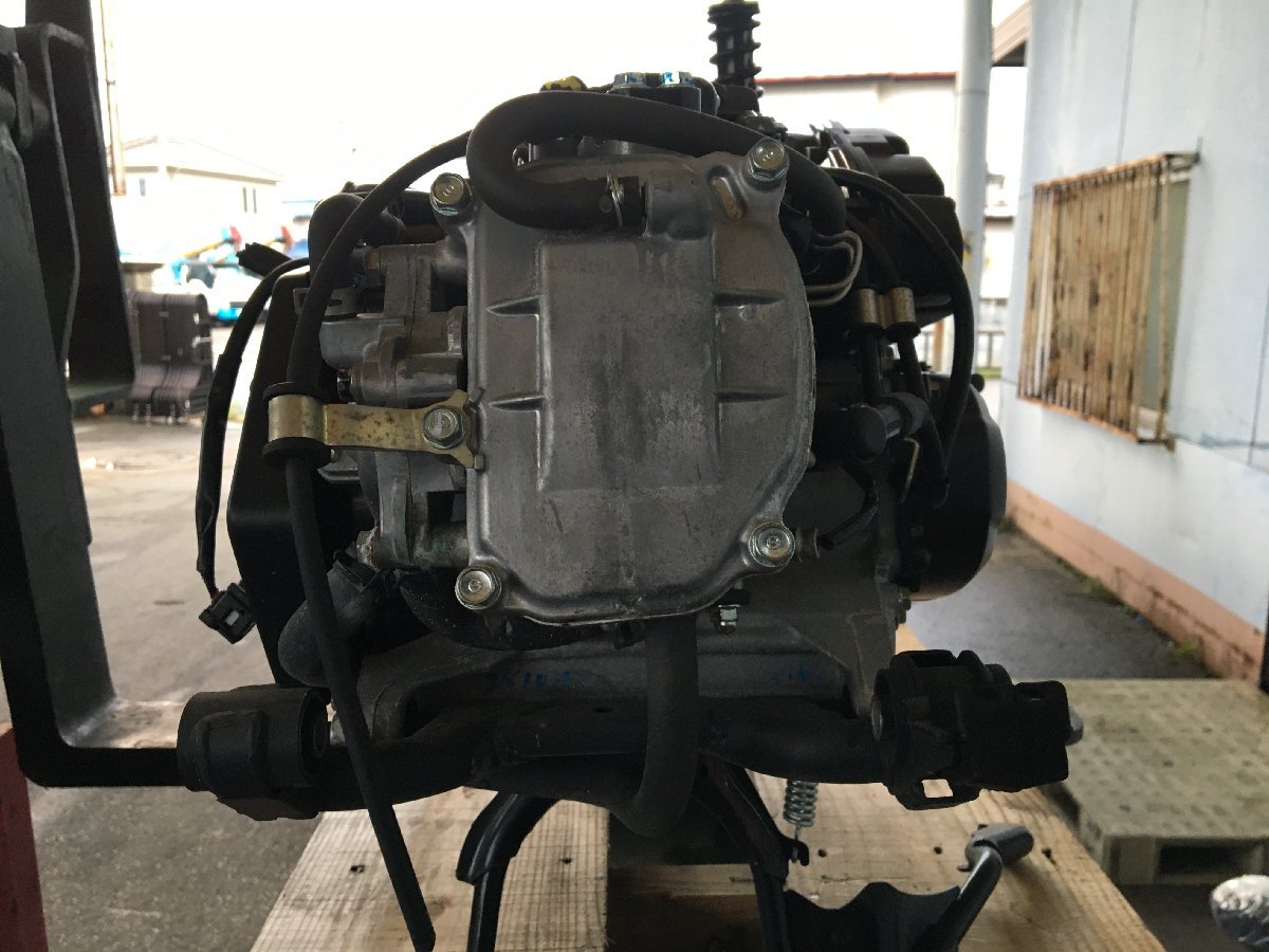 ヤマハ ジョグ AY01 エンジン AF74E 総走行 474km 実働車外し ホンダ タクト AF79　※個人宅配送不可　　25.9.29.Y.27-K2-112　24110522_画像5