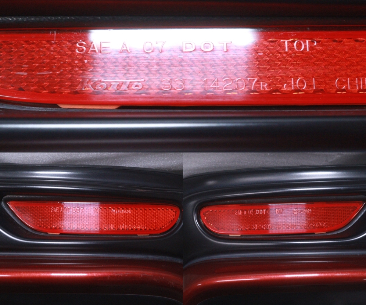 50-1396★希少 NISMO★後期 T32 エクストレイル リアスポイラー★8502S-RN2T5 レッド マットブラック NAH 純正 ニスモ★日産 (QT)_画像7