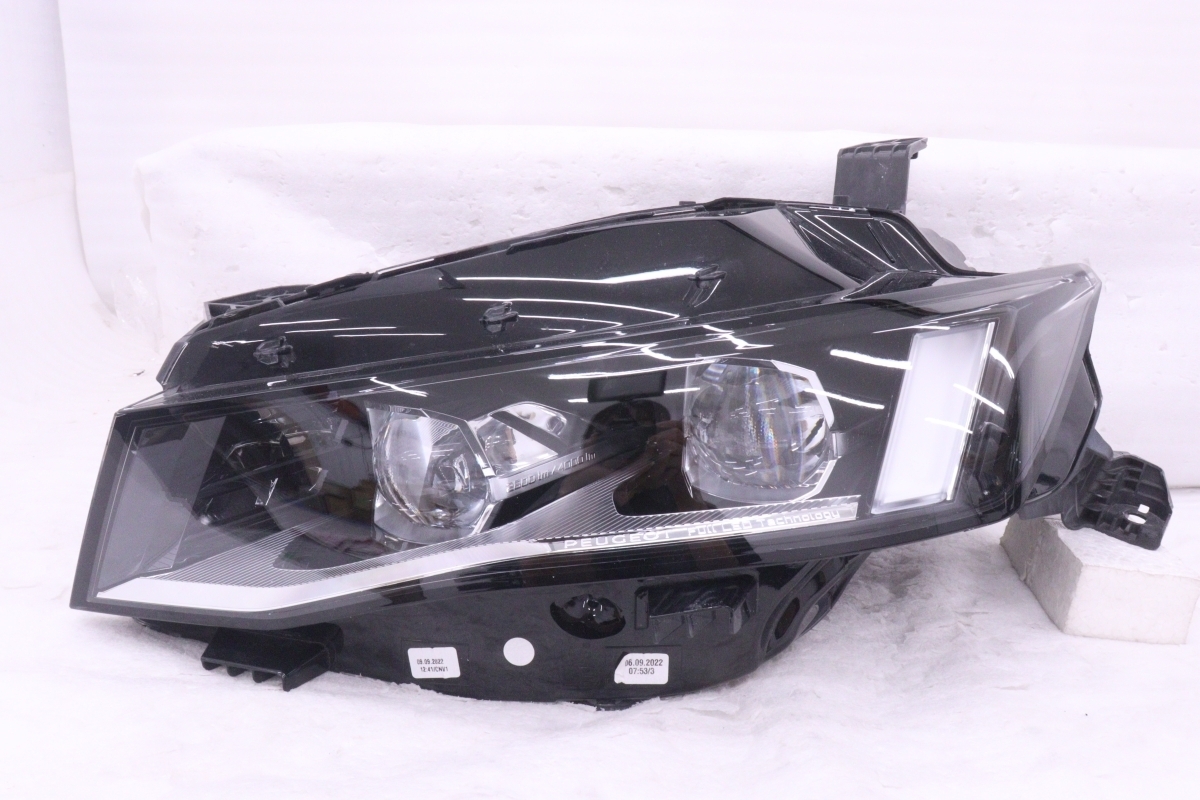 50-508* прекрасный товар *LED R8 Peugeot 508* левая передняя фара 89915017 черный оригинальный 98 390 142 80 50-508* прекрасный товар *LED R8 Peugeot 508* левая передняя фара 89915017 черный оригинальный 98 390 142 80