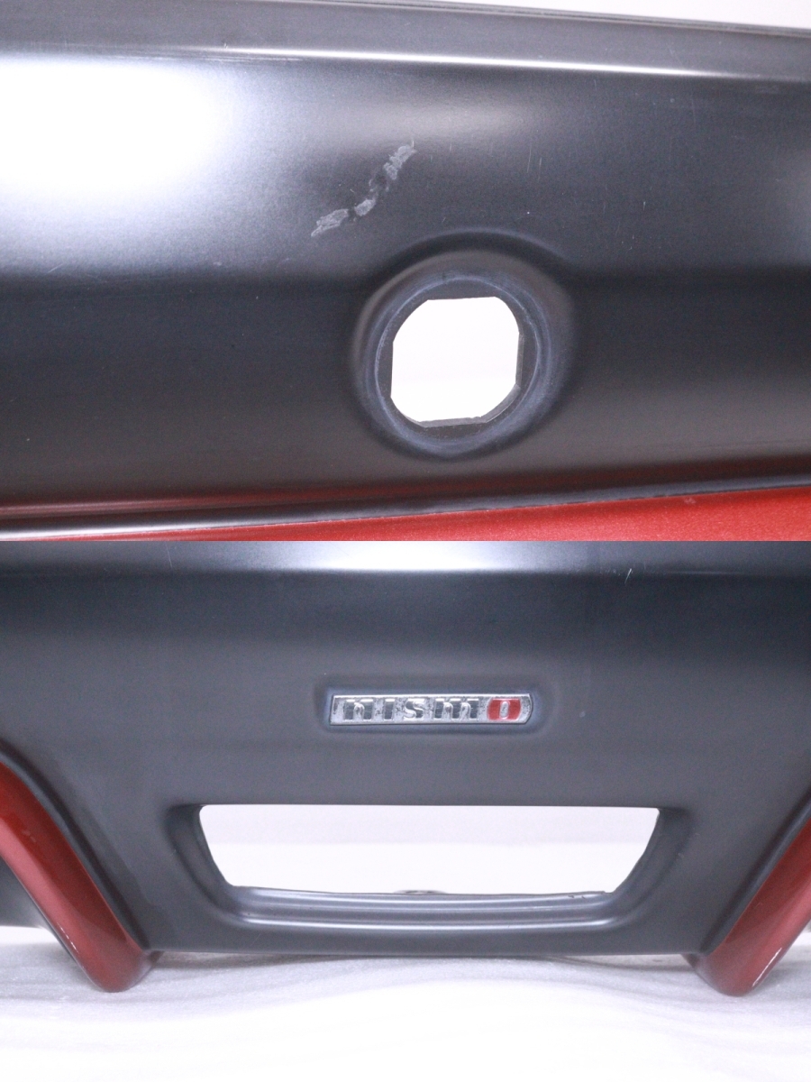 50-1396★希少 NISMO★後期 T32 エクストレイル リアスポイラー★8502S-RN2T5 レッド マットブラック NAH 純正 ニスモ★日産 (QT)_画像5