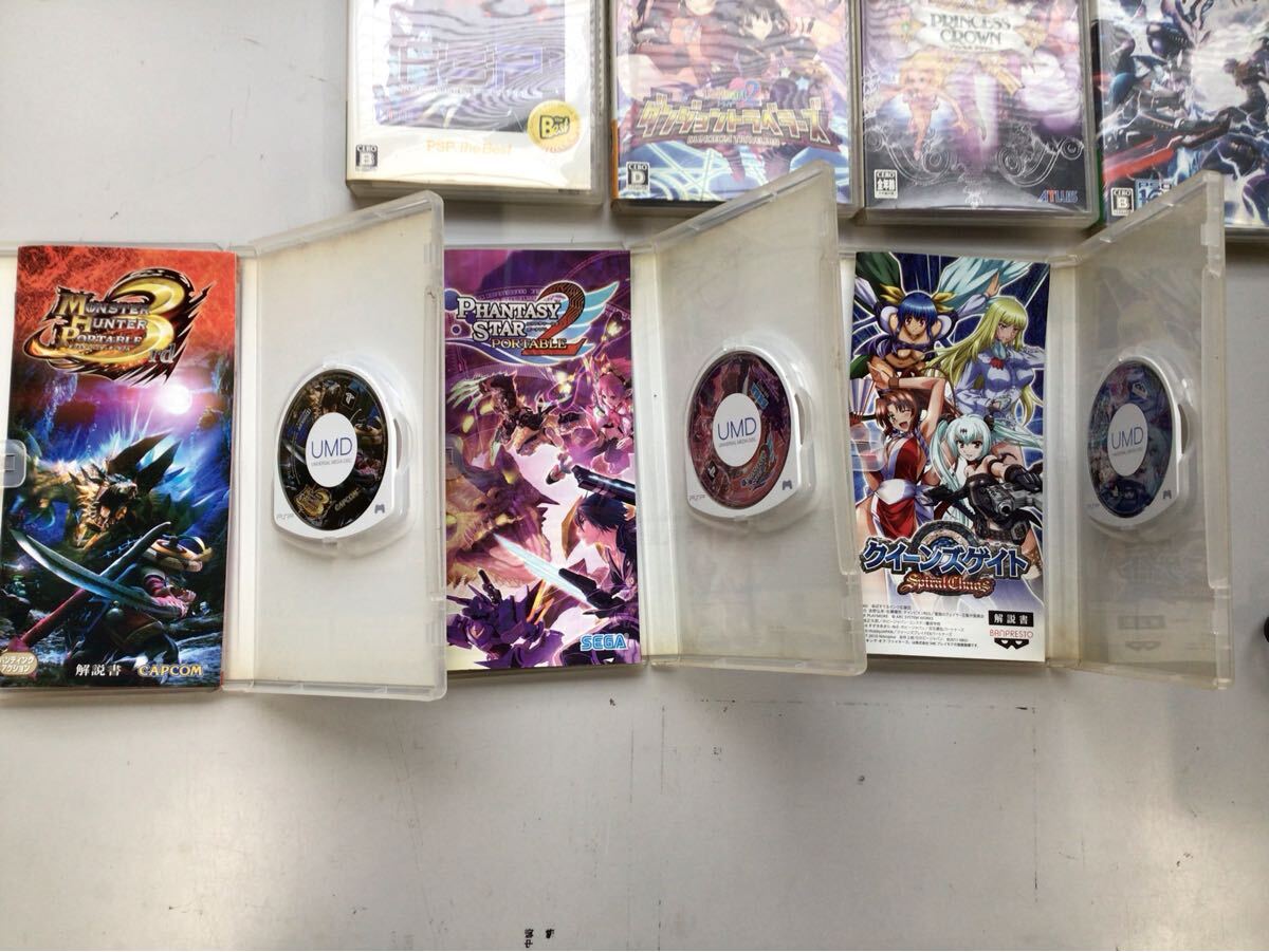 SONY PSP PSP-3000 ソフト7本付き ソニー