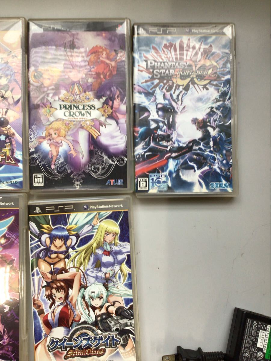 SONY PSP PSP-3000 ソフト7本付き ソニー