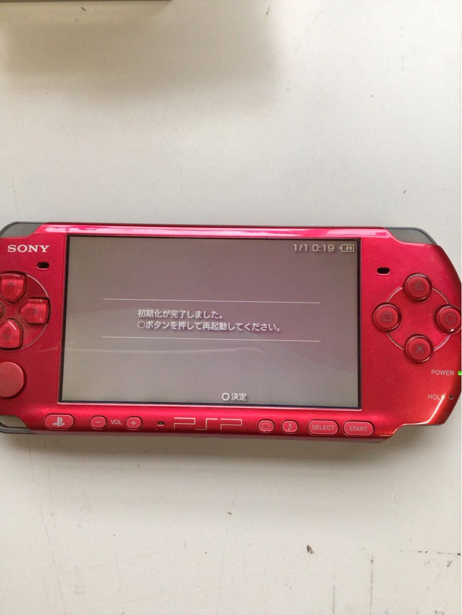 SONY PSP PSP-3000 ソフト7本付き ソニー