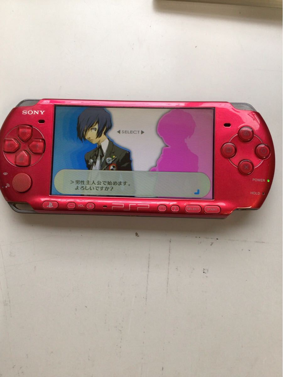 SONY PSP PSP-3000 ソフト7本付き ソニー