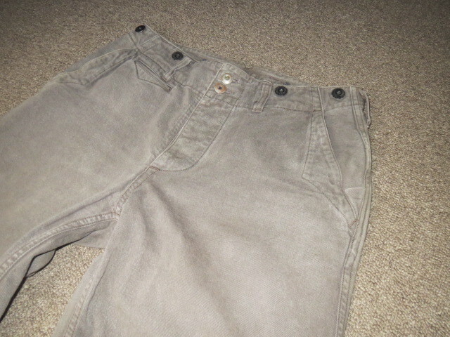 フリーホイーラーズ FREEWHEELERS UNION SPECIAL OVERALLS トラウザーCONDUCTOR OVERALLS W30_画像2