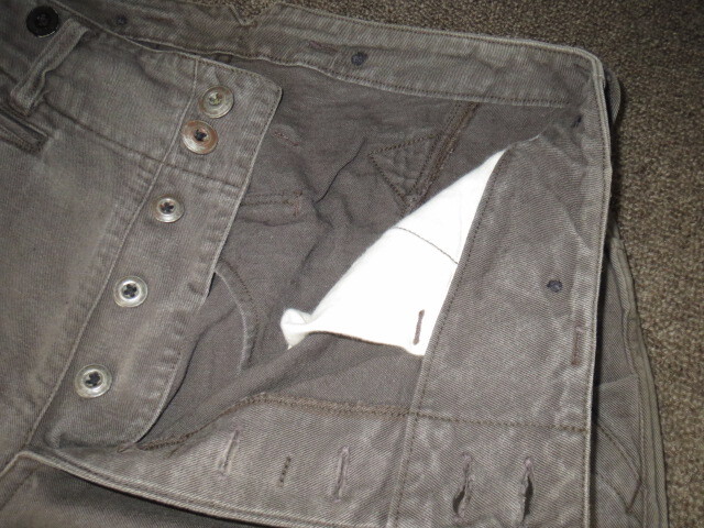 フリーホイーラーズ FREEWHEELERS UNION SPECIAL OVERALLS トラウザーCONDUCTOR OVERALLS W30_画像4