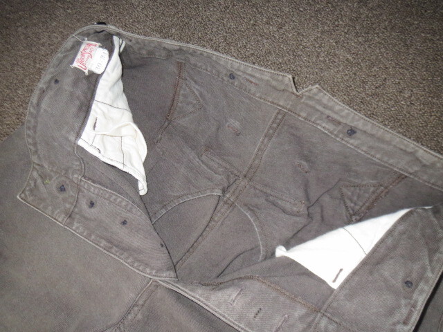 フリーホイーラーズ FREEWHEELERS UNION SPECIAL OVERALLS トラウザーCONDUCTOR OVERALLS W30_画像5