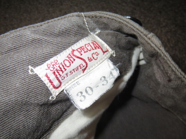 フリーホイーラーズ FREEWHEELERS UNION SPECIAL OVERALLS トラウザーCONDUCTOR OVERALLS W30_画像6