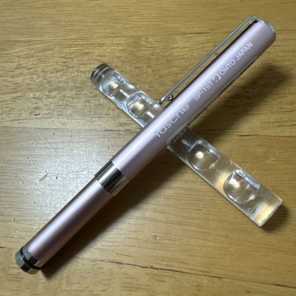 新品 廃盤 OHTO オート Tasche タッシェ SP-10T シャーペン 0.5mm ピンク キャップ式_画像1