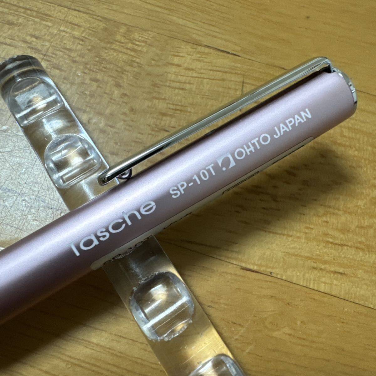 新品 廃盤 OHTO オート Tasche タッシェ SP-10T シャーペン 0.5mm ピンク キャップ式_画像3