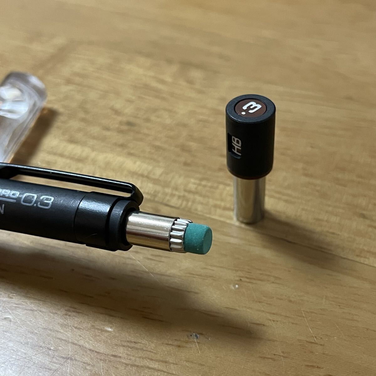 新品 廃盤 Pentel ぺんてる GRAPH グラフ1000 Forpro フォープロ PG1003 シャーペン 0.3mm 旧型 vintage昭和レトロ_画像7