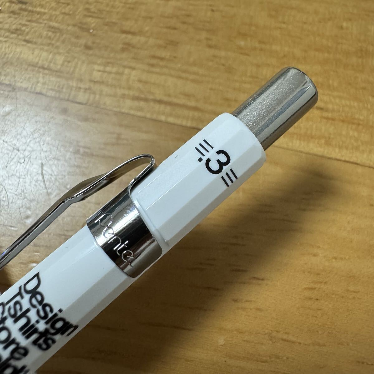 新品 限定 Pentel ぺんてる P303S stain シュタイン Design Tshirts Store graniph グラニフ シャーペン 0.3mm ブラック P303S 製図 2011_画像5