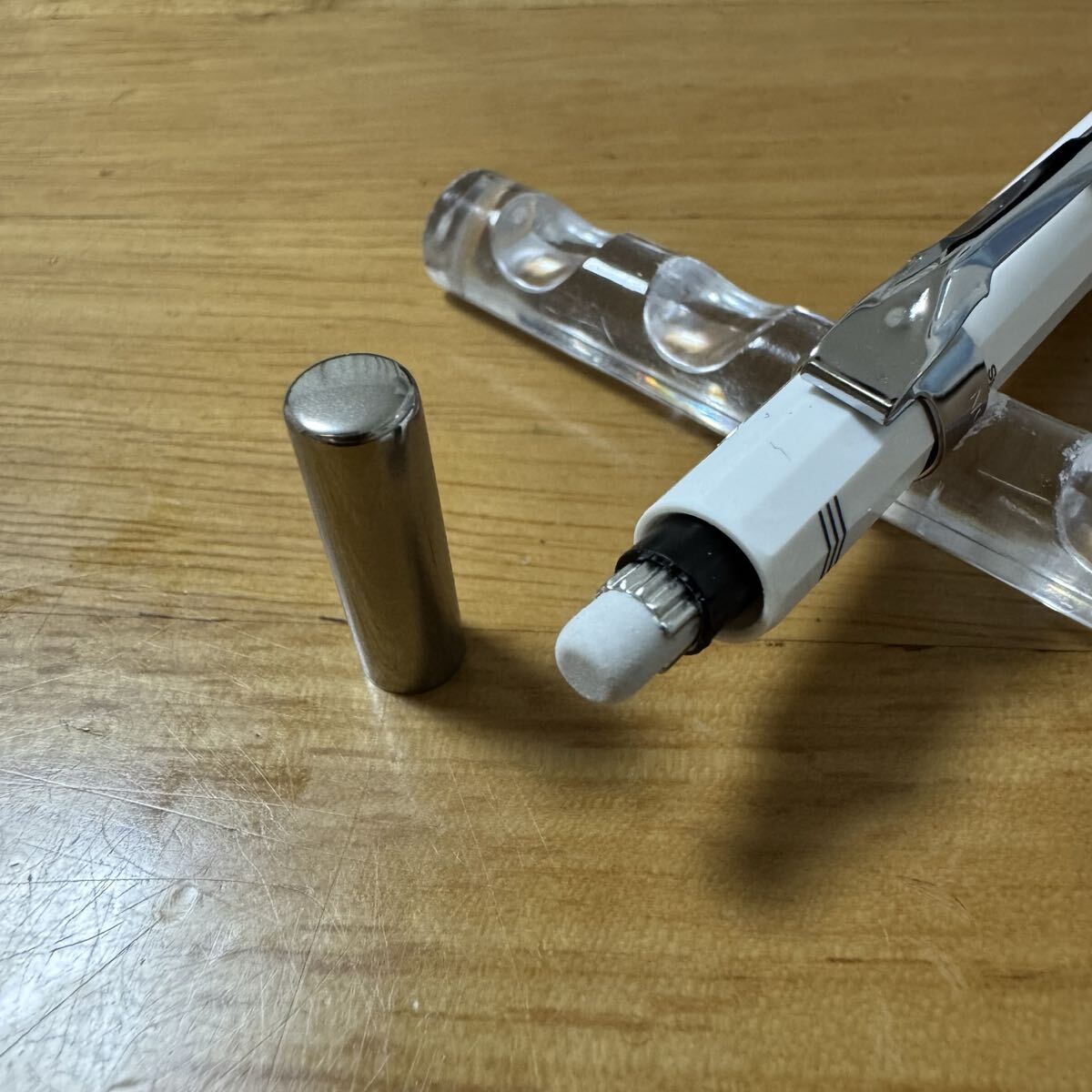 新品 限定 Pentel ぺんてる P303S stain シュタイン Design Tshirts Store graniph グラニフ シャーペン 0.3mm ブラック P303S 製図 2011_画像9