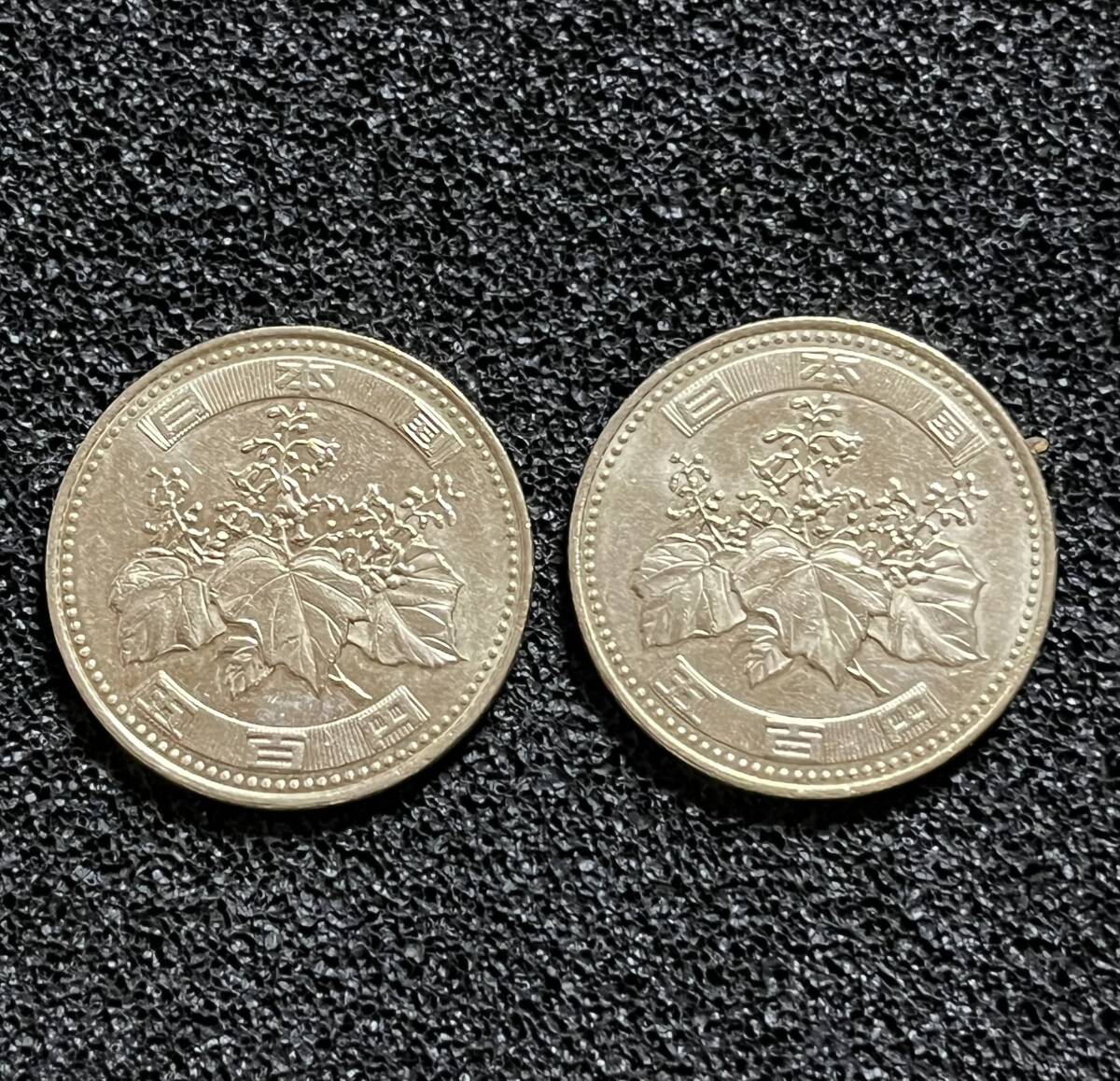 平成31年と令和元年【500円硬貨】流通品2枚・利1025_画像5