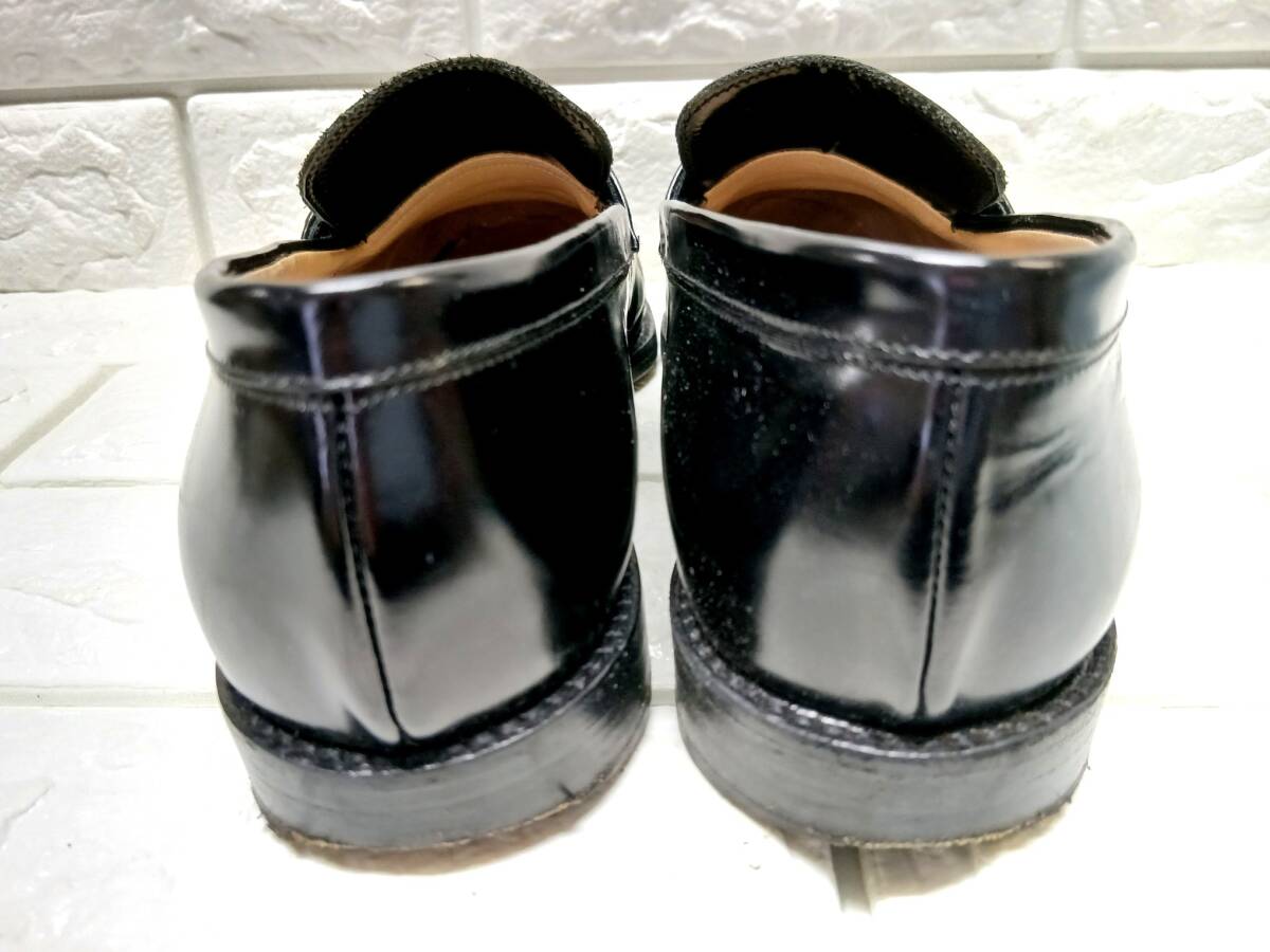 n384 GUCCI ホースビットローファー (37) 轡 黒 _画像7