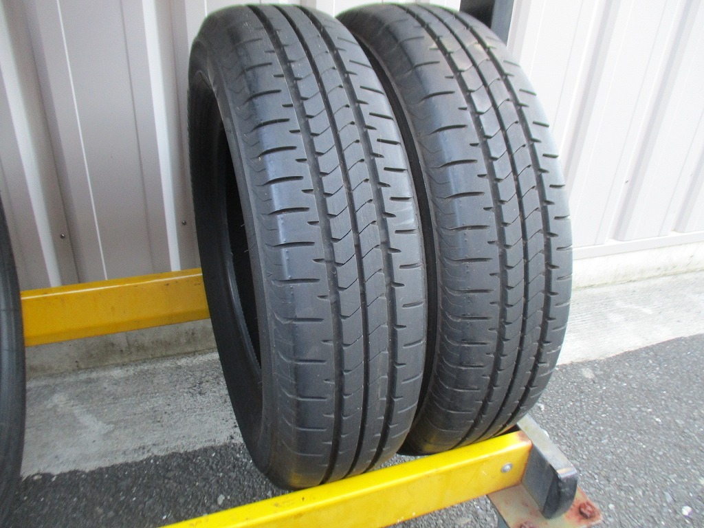 ★☆155/70R13 75S ブリヂストン ECOPIA NEWNO 2022年製 2本 送料込 T62810920☆★インボイス領収書発行可能_画像1