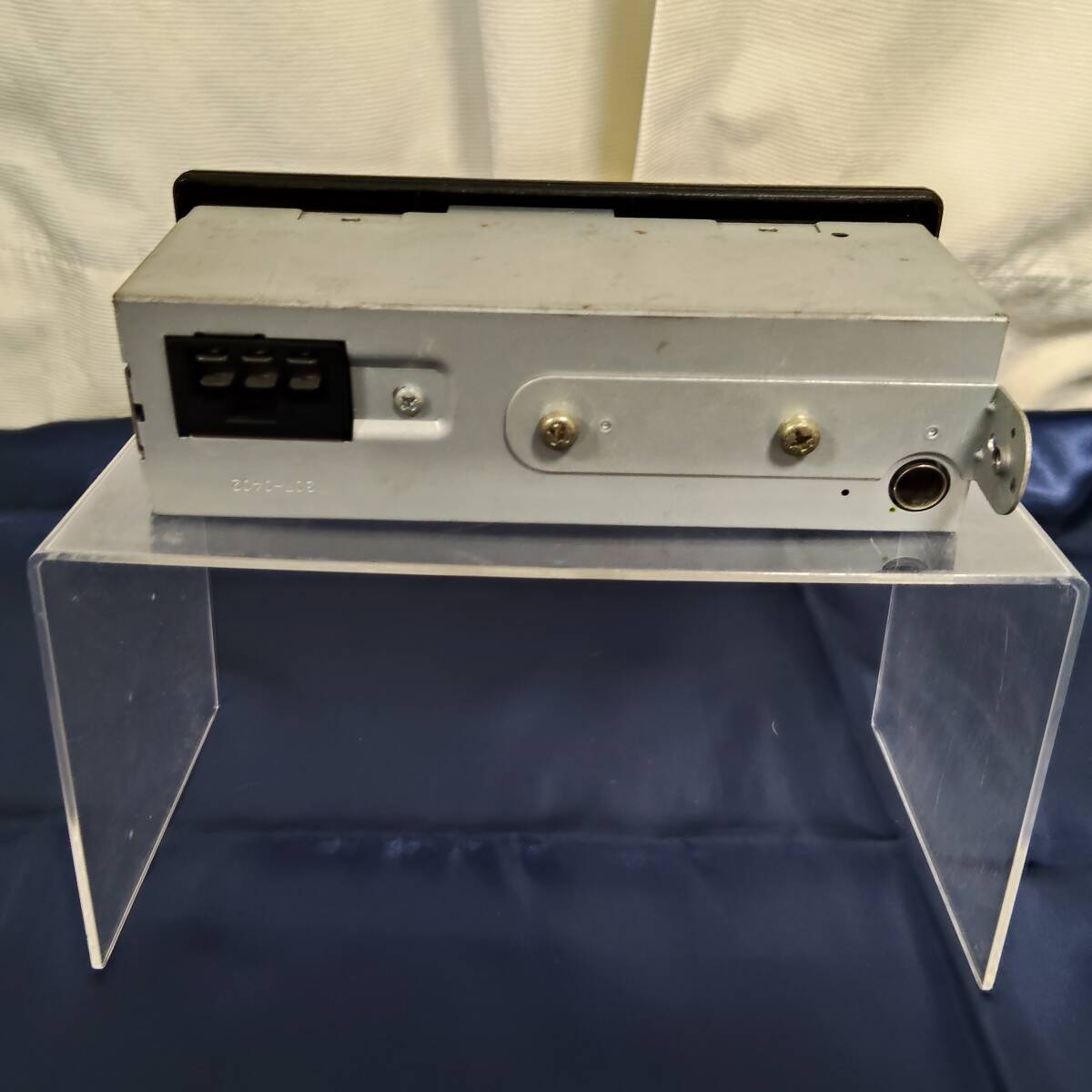 【通電確認のみ】ホンダ純正 アクティ ラジオ デッキ RH-9285A チューナー_画像5