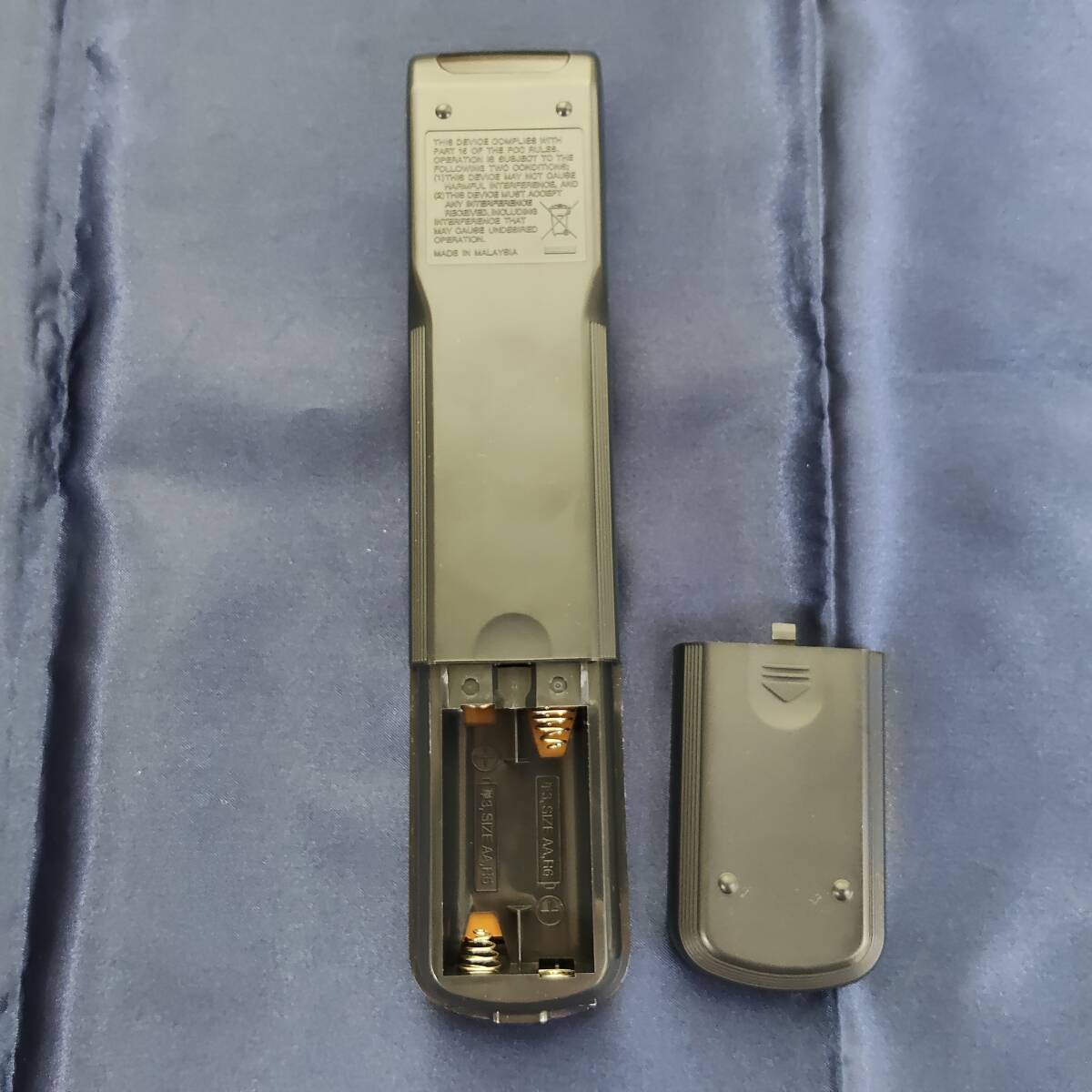 SONY ソニー カセットデッキ用 リモコン RM-J920 赤外線発光確認済み 文字消え無し 電池端子サビなし_画像4