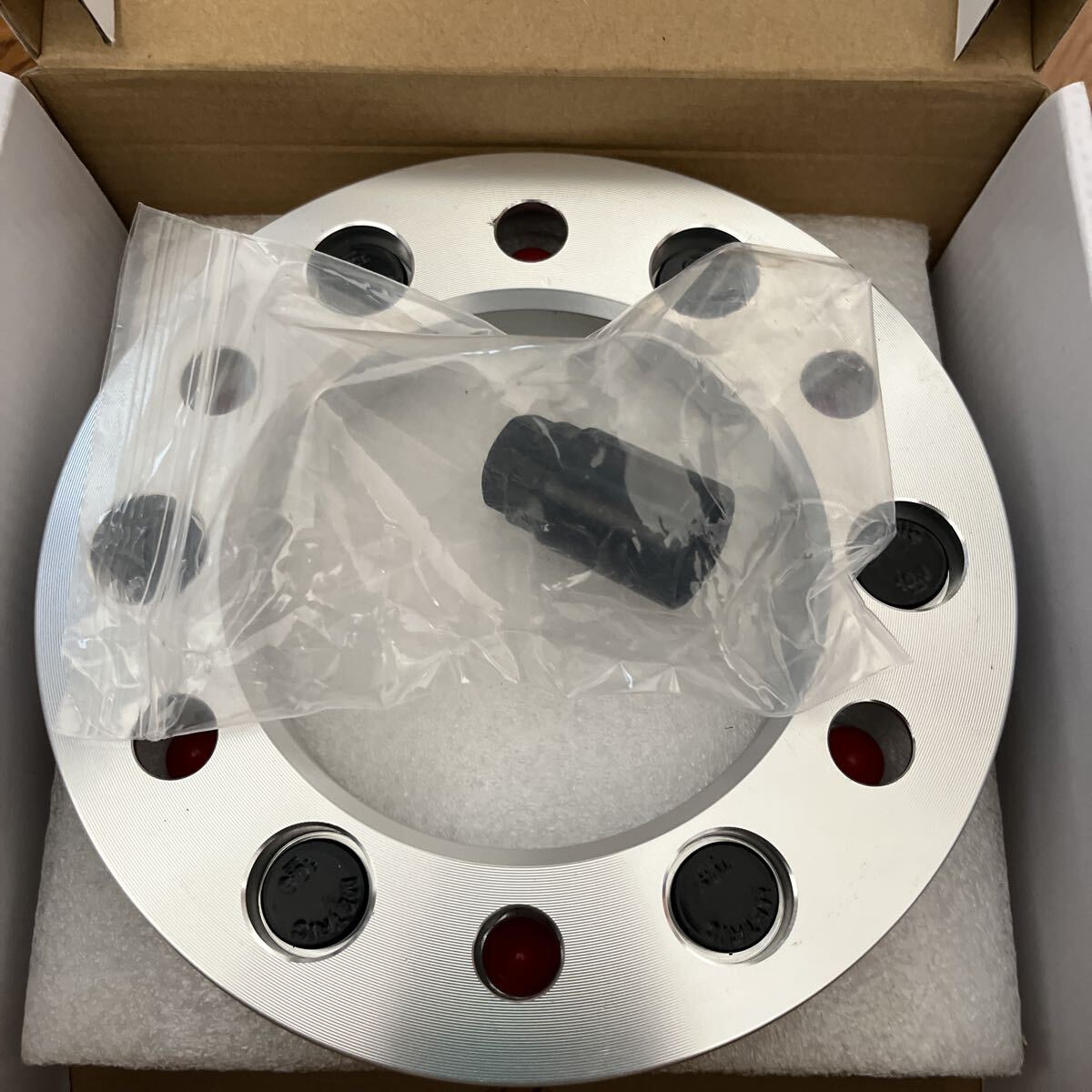 【ハイエース】ワイドトレッドスペーサー P.C.D.139.7-6H-P1.5-20mm M12 DIGICAM/デジキャン _画像1